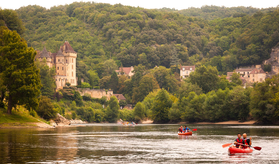 Formule location canoë sur la Dordogne week-end